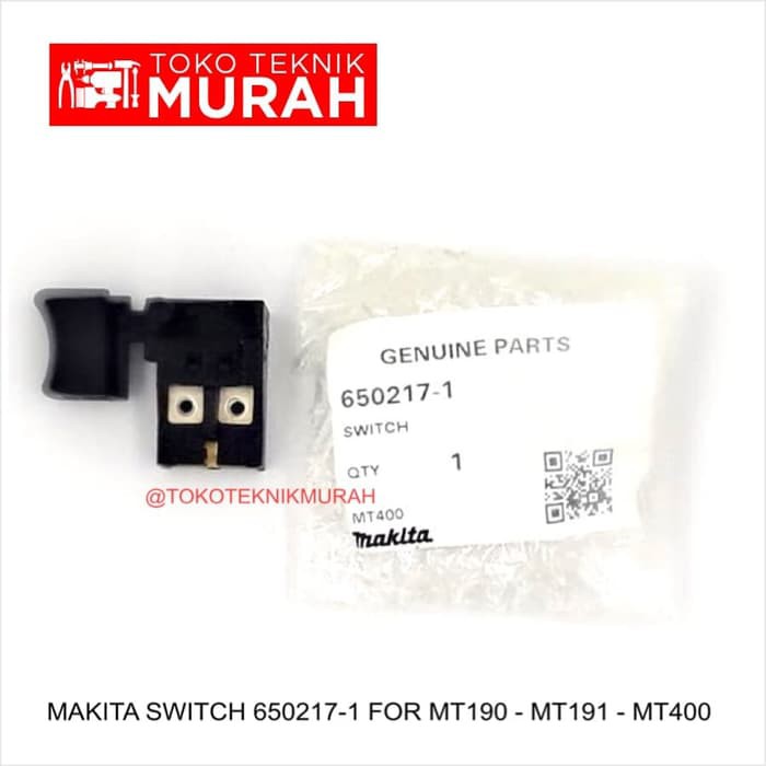 Makita 650217-1 Switch MT190 MT191 MT400 Saklar MT 190 191 400 Ori