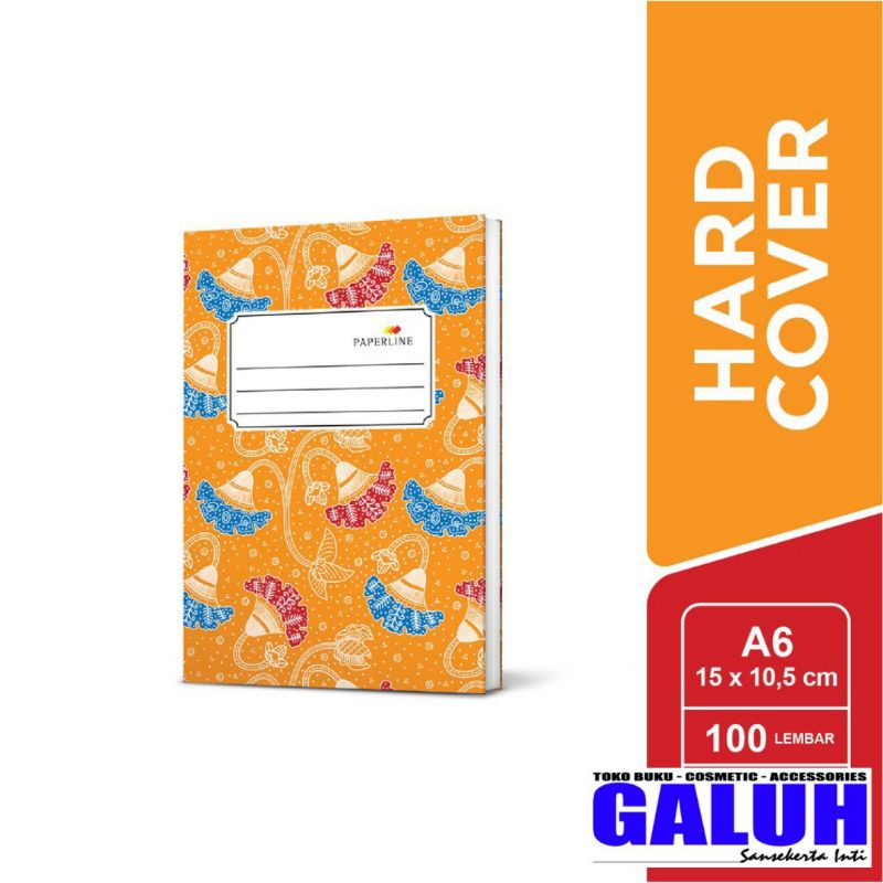 

Buku Hard Cover A6 100 Paperline