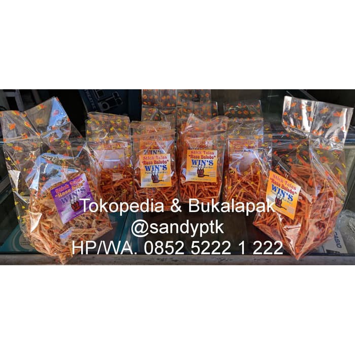 

Snack Mie Talas WIN uk. Kecil Khas Pontianak Ada 3 rasa Gurih & Enak ~ kp1537