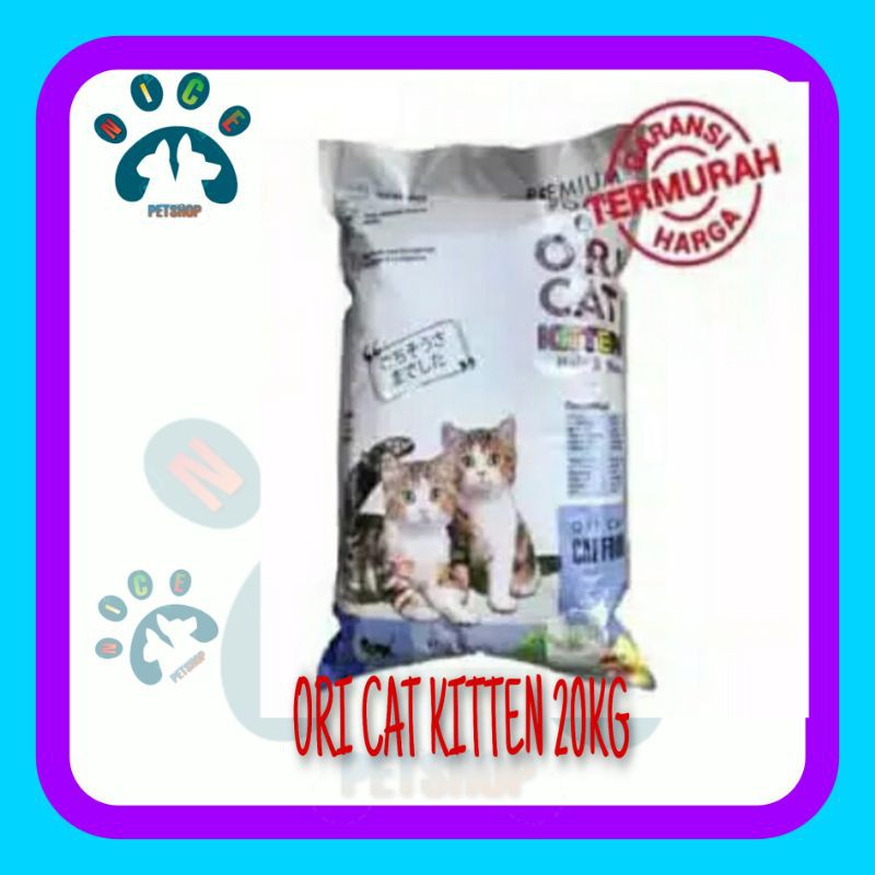 Gojeg Grab Only Ori Cat Kiiten 20 kg Makanan Kucing 20 kg dry food