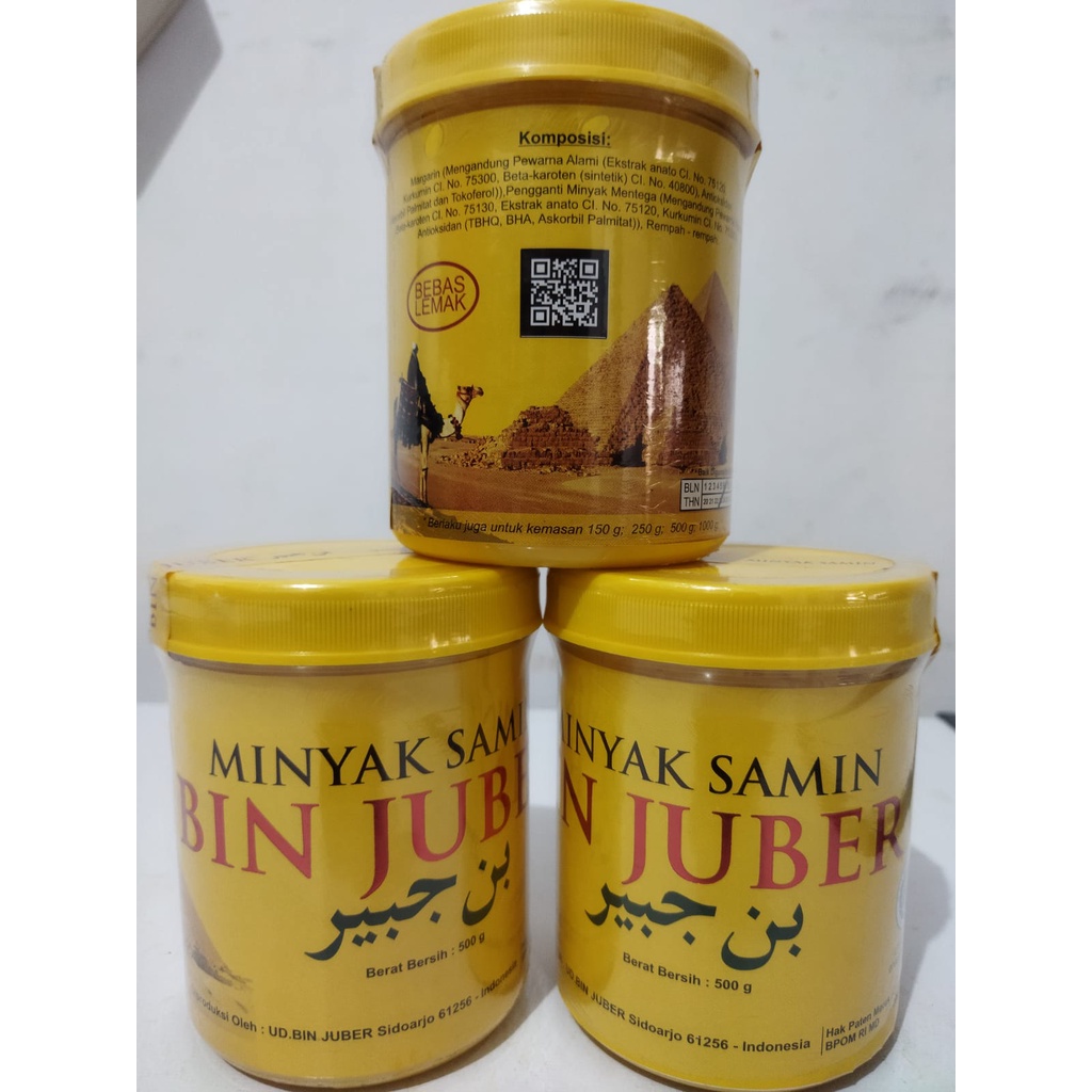 

samin bin juber 500gr minyak samin bin juber 500gr