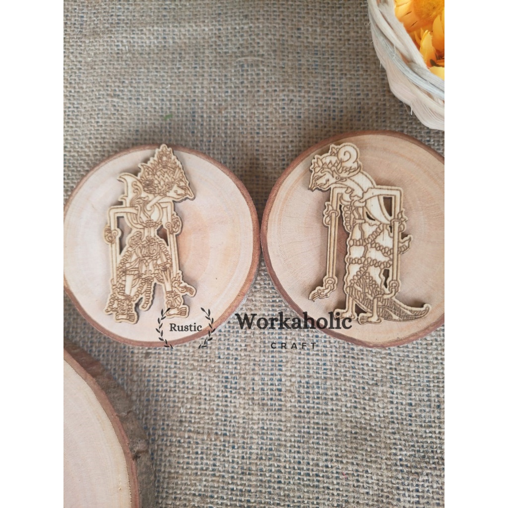 Rama Sinta Motif kayu Natural Bahan Mahar Rustic Aksesoris Rustic