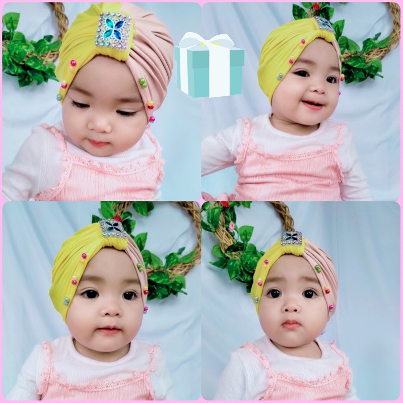 Turban anak / ciput bayi / topi turban / turban baby /LC011