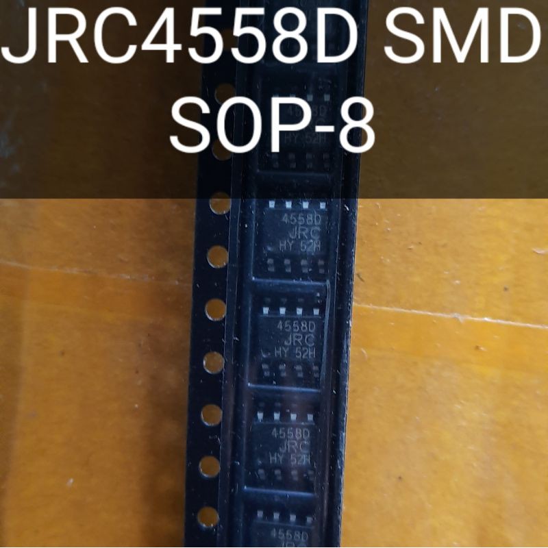 JRC4558D SMD SOP-8 JRC4558 JRC 4558 NJM4558 / LM358 LM 358