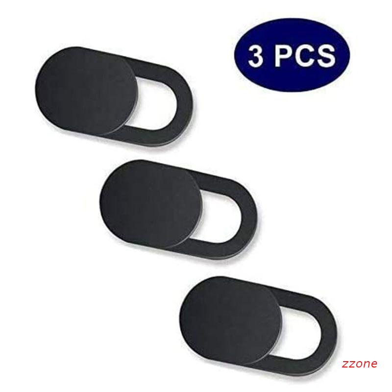 Zzz 3pcs Cover Kamera Webcam Mini Ultra Tipis Model Geser Untuk Privasi