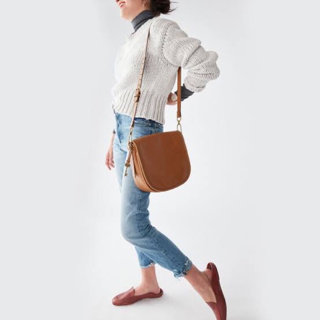 Fossil Rumi large crossbody saddle / Fossil Rumi Crossbody Saddle Large