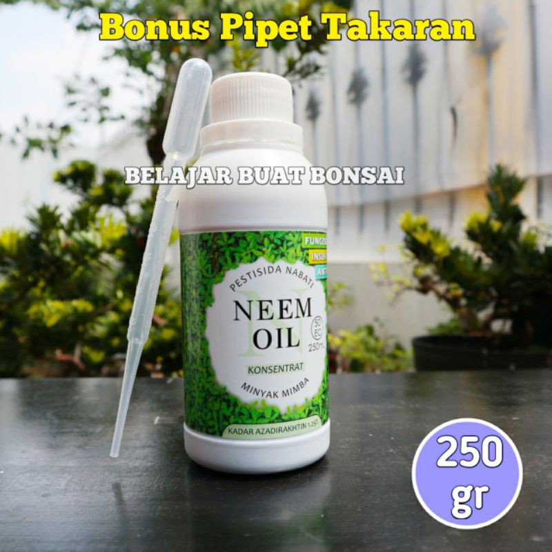 NEEM OIL MINYAK MIMBA 250ML PESTISIDA ORGANIK