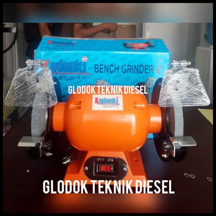 Mesin Gerinda Duduk 6 Inch Bench Grinder 6" Termurah Terbaik  Kode 1194