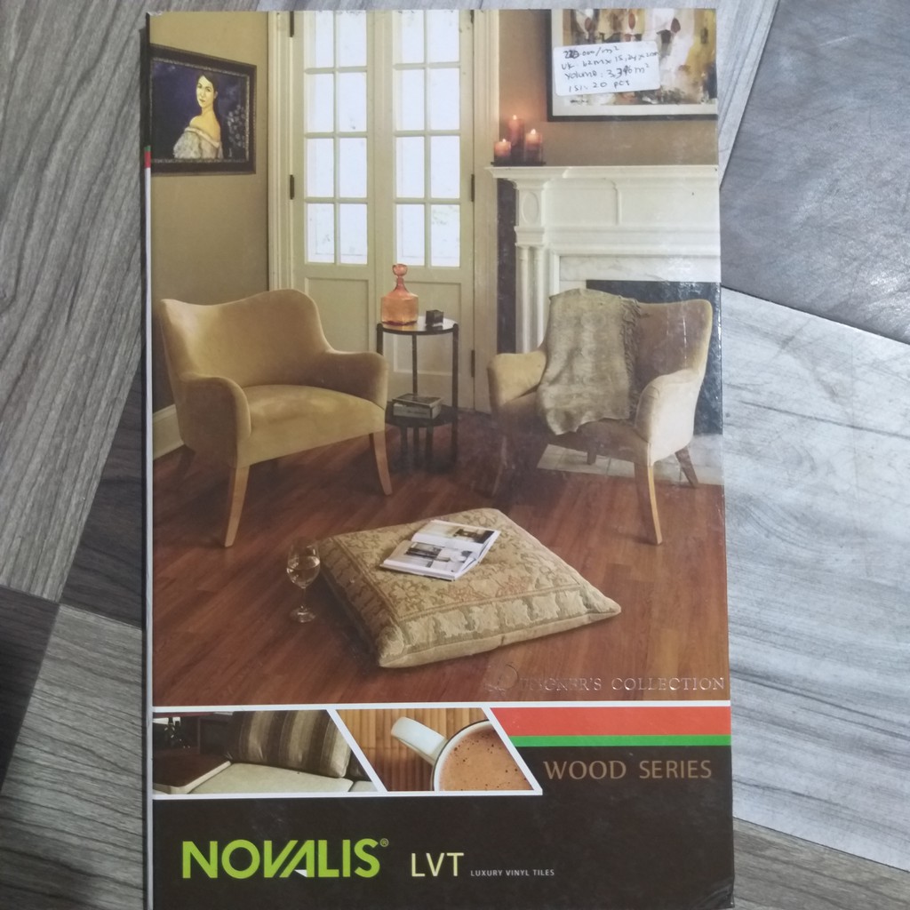 Vinyl Plank Novalis Wood Series Tebal 2mm