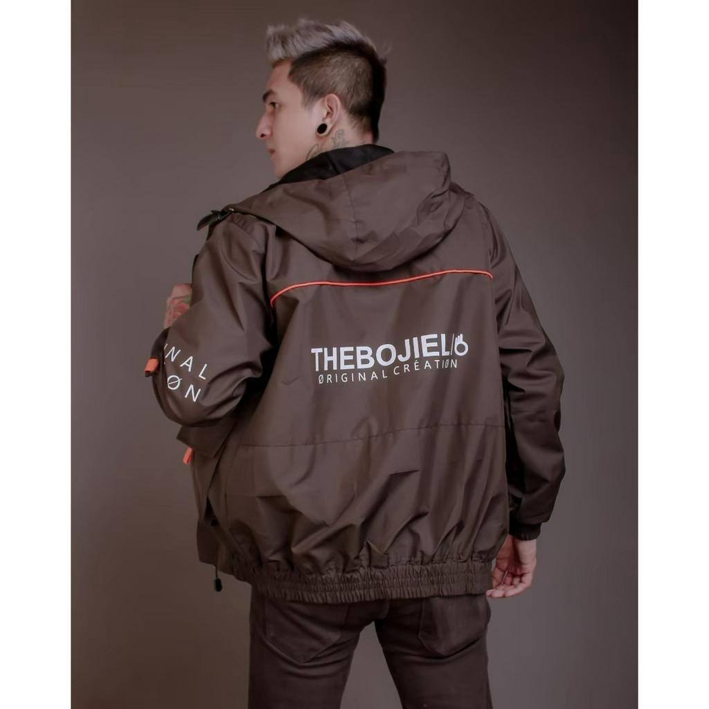 Jaket Kamsay The Bojiel Brown Jaket Casual The Bojiel Jaket Outdoor The Bojiel