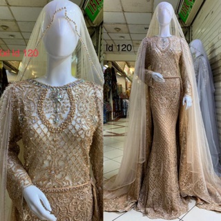 KEBAYA AKAD FULL PAYET MUTIARA | KEBAYA AKAD MODERN | BAJU NIKAH