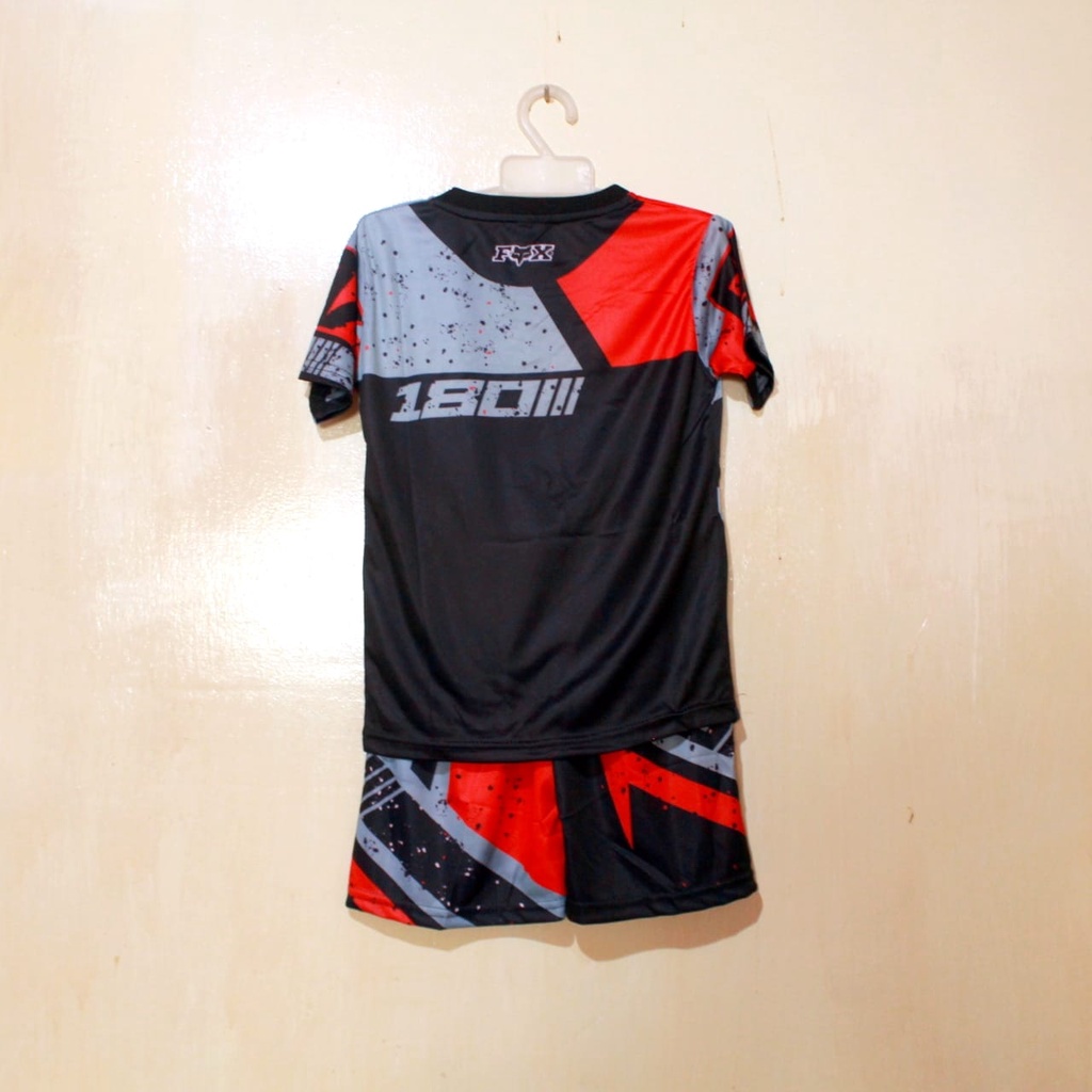 Setelan baju motor cros baju balap anak murah