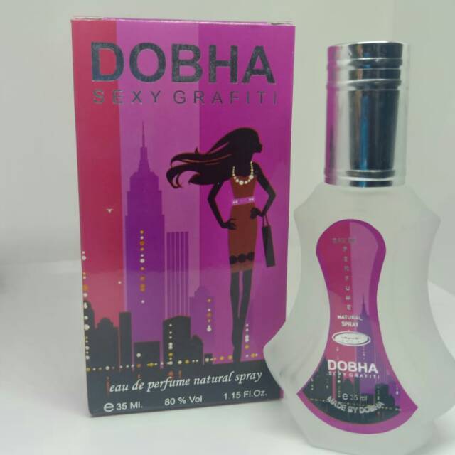 Parfum  35ml aroma SEXY GRAFITI merk DOBHA