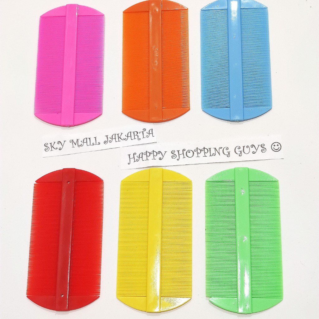 SISIR SERIT RAMBUT / SERIT KUTU SISIR SERIT RAMBUT / SISIR PLASTIK SERIT KUTU