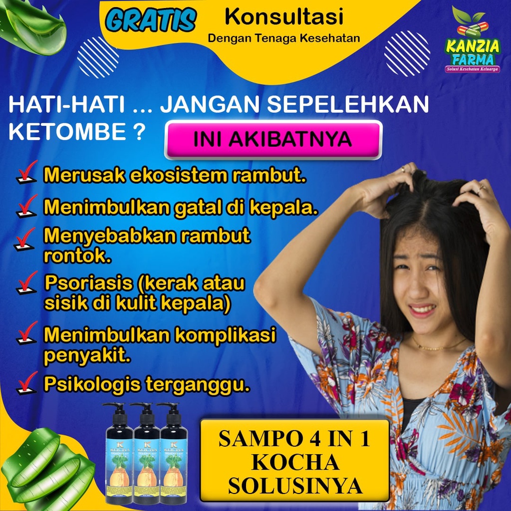 Hair Fall Treatment Obat Penghilang Jamur Kulit Kepala Shampo Sampo Sampho Shampoo Perawatan Penyubur Konditioner Condisioner Kondisioner Conditioner Pelembab Pelembut Rambut Anti Ketombe Dandruff Berkerak Gatal Rontok Rusak Kering Parah Anak Pria Wanita-3