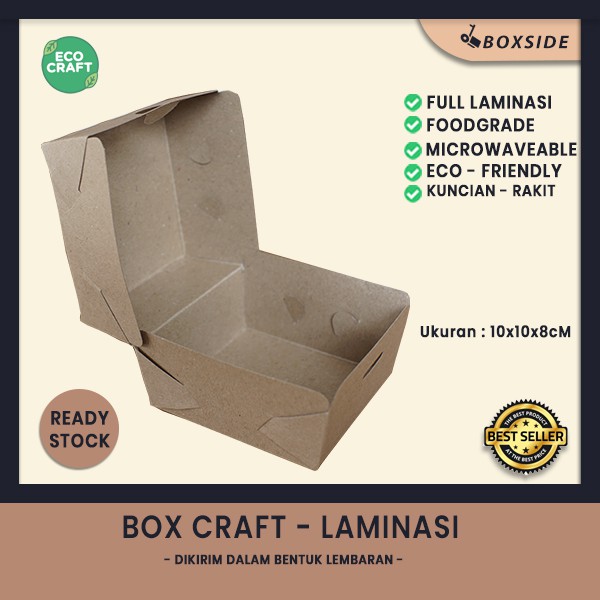 

Box Burger / Box Ayam / Box Geprek / Box Kue / Box Kertas Uk 10x10x8