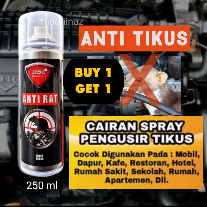 COD Pengusir tikus mobil anti rat 2 botol DSC anti tikus