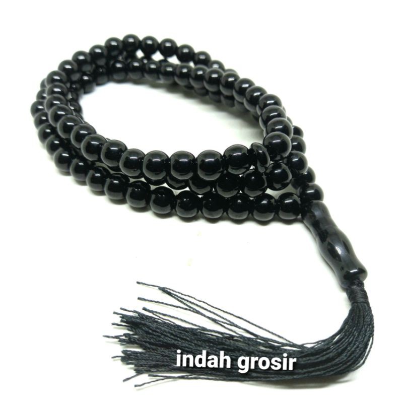 TASBIH BATU BLACK ONIX 8MM 99BUTIR