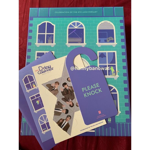 

[READY STOCK] BTS FESTA D-DAY CALENDAR + WELCOME KIT (Sealed)