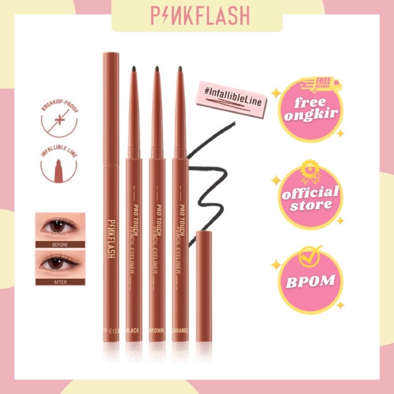 PINKFLASH E13 PRO TOUCH PENCIL EYELINER