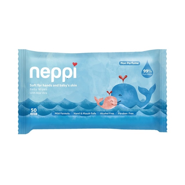 Neppi Tissu Basah Beli 1 Gratis 1 (50s+50s)