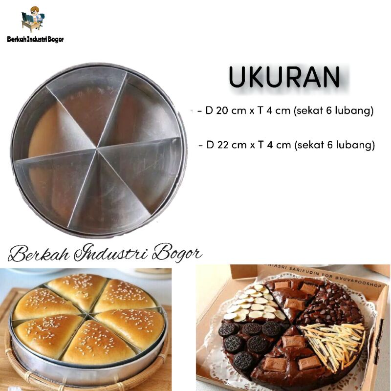 loyang bulat #loyang sekat  bongkar pasang bahan aluminium