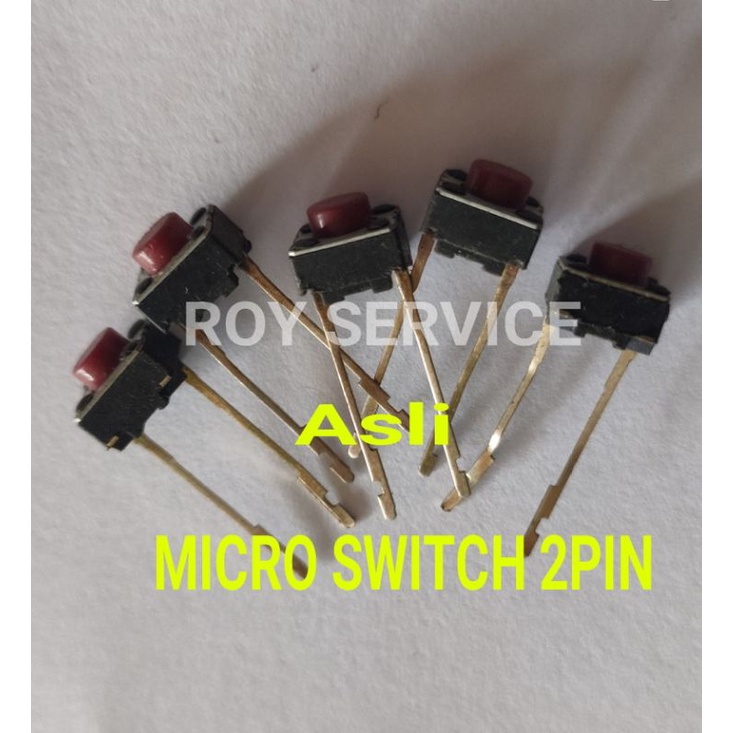 Micro Switch 2pin Standar TV Sharp CRT Original