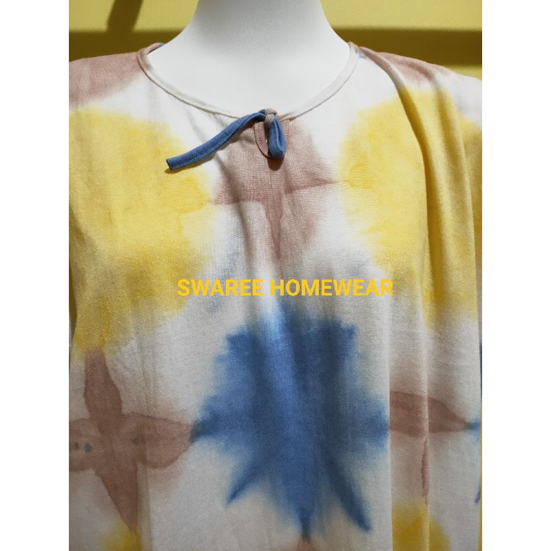 Baju Daster Kaos Wanita Remaja Dewasa Pakaian Perempuan Kekinian Lengan Pendek Harga Grosir Murah Motif Abstrak Aneka Warna Premium Modern Bisa Pilih Warna Dan COD