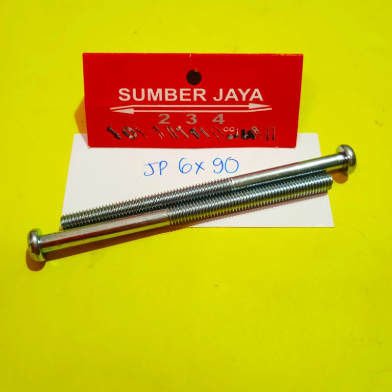 Baut Sekrup JP M6 x 90  /  Sekrup JP M6 TERMURAH