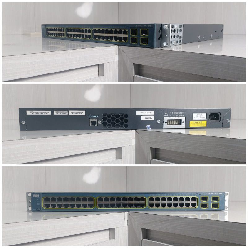 Switch Cisco Catalyst 3560GseriesWS-C3560G-48TS-S V06