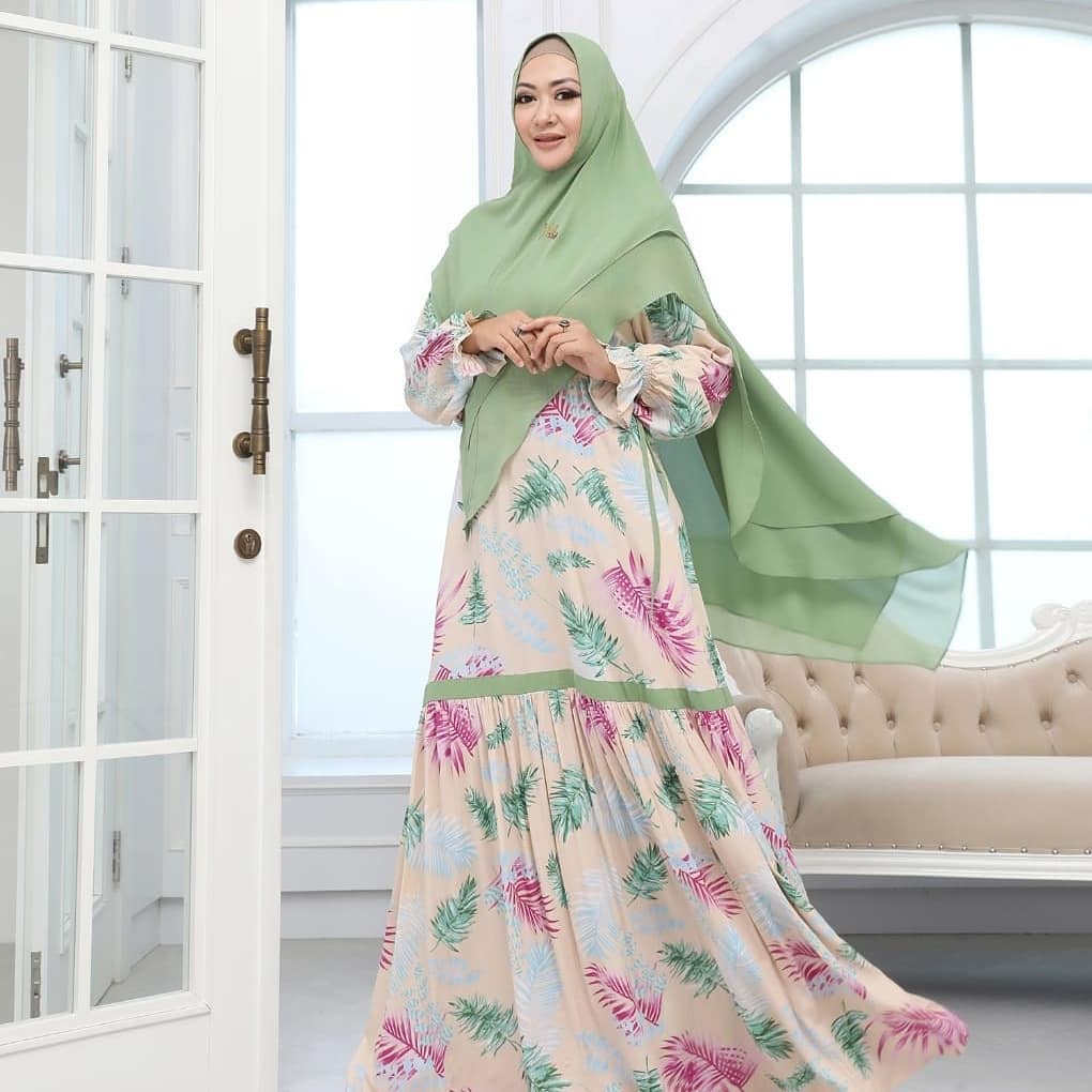 [MOTIF HAWA SALE] GAMIS SYARI / DRESS SET " AFIKAH MH " By Motifhawa Official