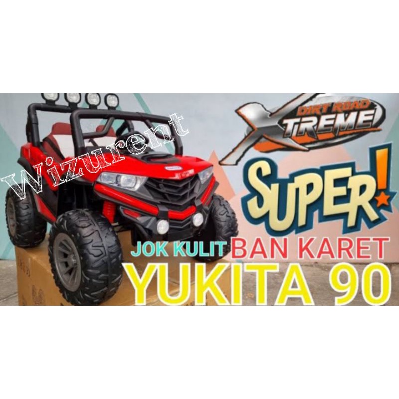 mobil aki utv monster yukita 90