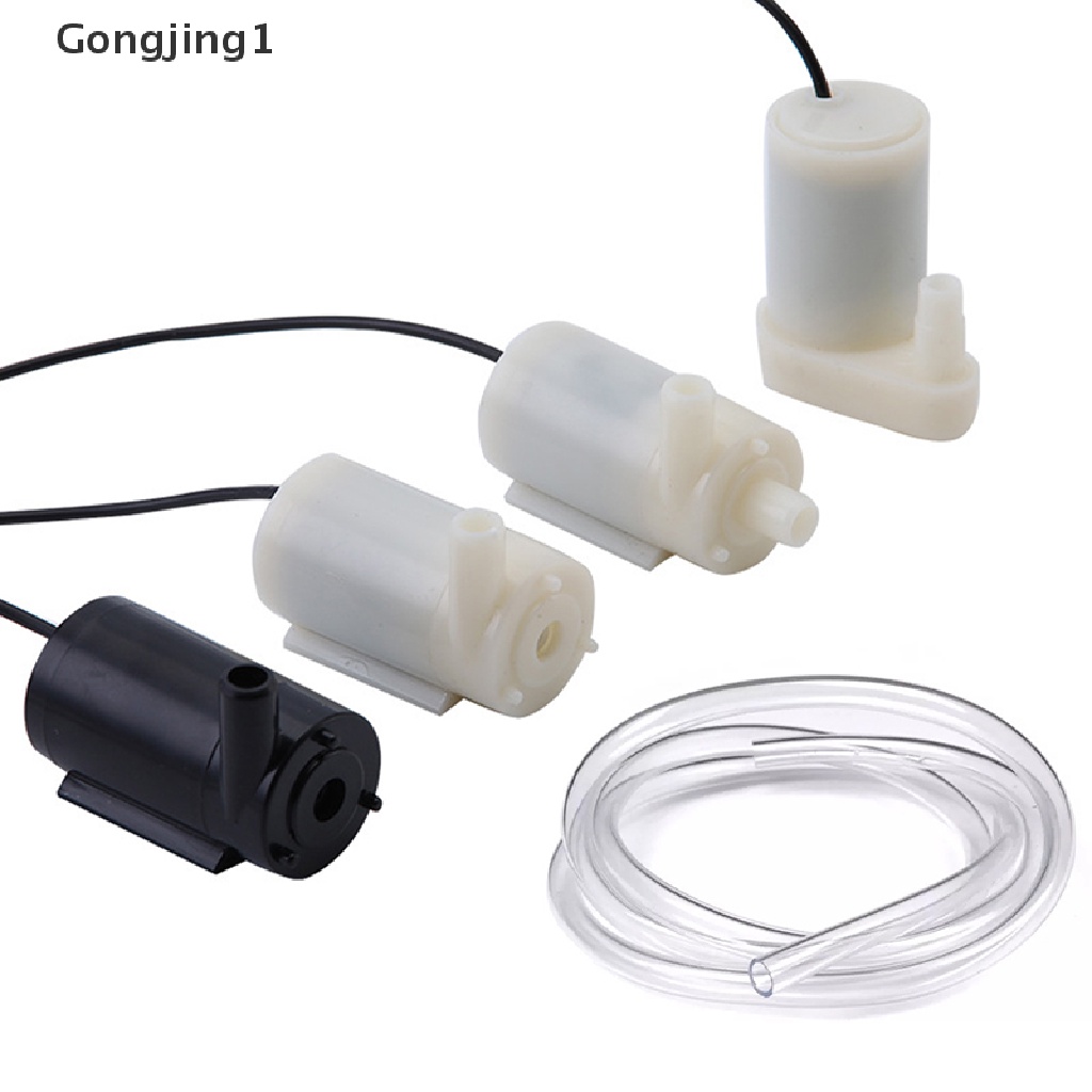 Gongjing1 Pompa Air Submersible Mini Micro DC 5V Tidak Berisik