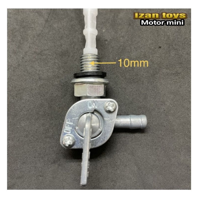 keran bensin/kran bensin tangki motor mini trail-mini moto