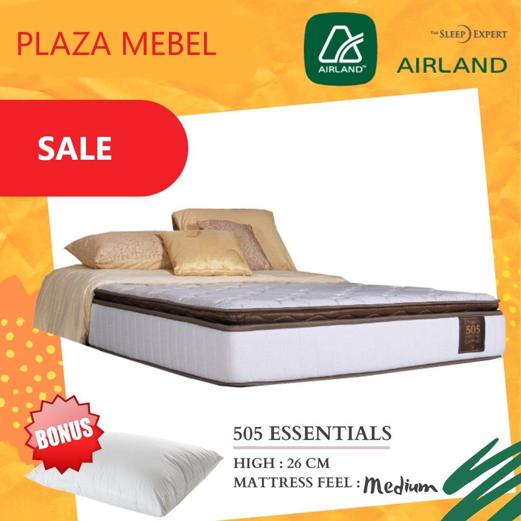 Kasur Spring Bed Airland 505 Essentials Uk 160 - 180 ( Matras ONLY )