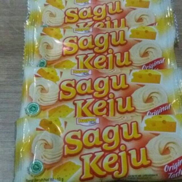 

Sagu Keju Original Taste | Cemilan | isi 20/bungkus | 200gr