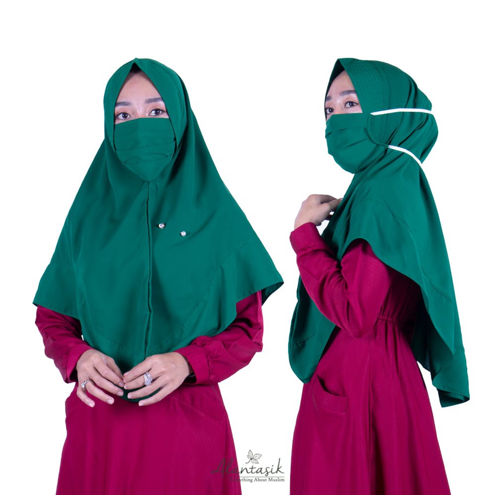 Alantasik - jilbab masker meriska soft pet antem / jilbab cut meyriska R.25