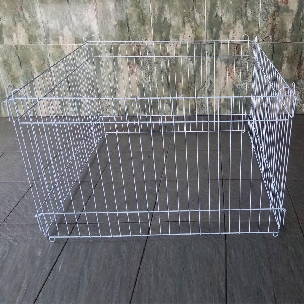 GUNINCO KANDANG 90x60 pagar hewan besi anjing kucing kelinci SIZE XL-6