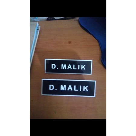 

papan nama hitam putih, bahan akrilik grafir #papan nama bandar lampung