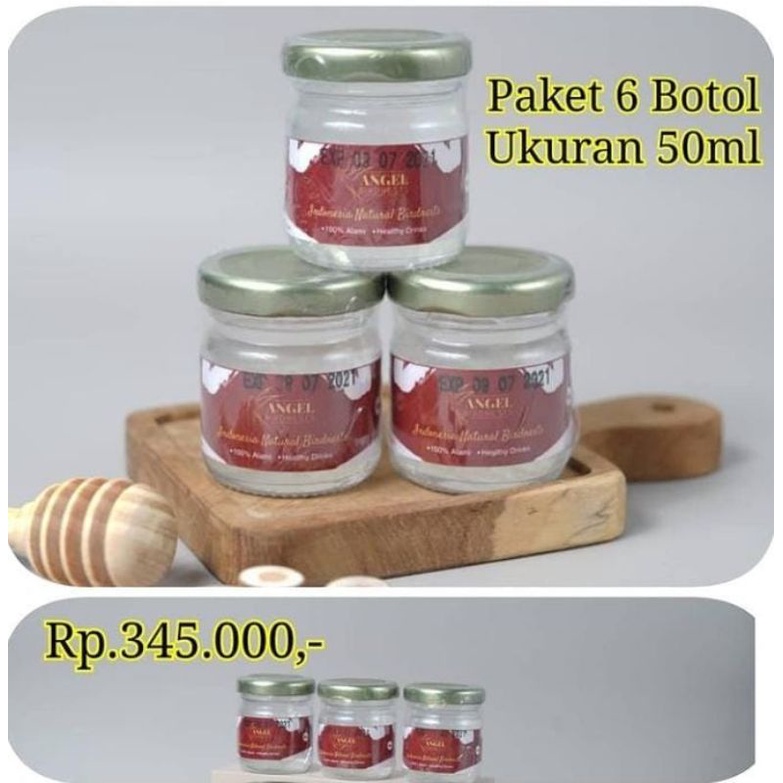 

Angelbirdnests paket hemat (50ml) 6 botol.