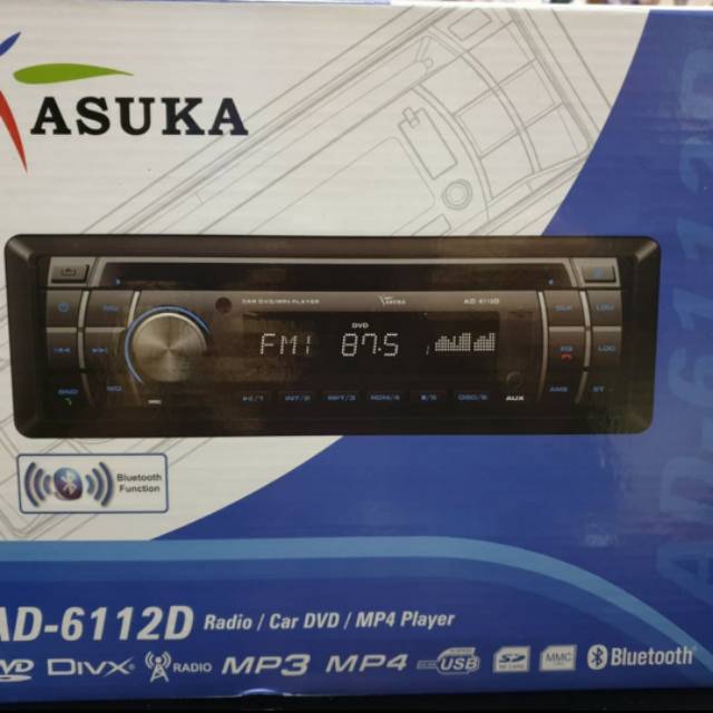 DVD Asuka 6112D mobil universal