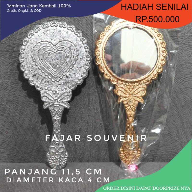 MURAH Souvenir Pernikahan Cermin gagang Bulat Souvenir Pernikahan Murah Kaca Souvenir Unik Murah Luc