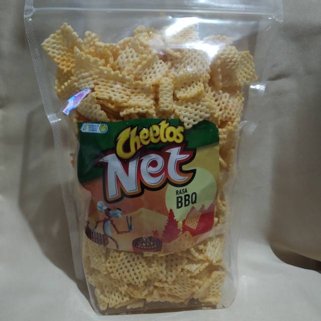 

Cheetos Net Barbeque @ 200 gr / Snack Kiloan / Cemilan Kiloan / Chiki Indofood