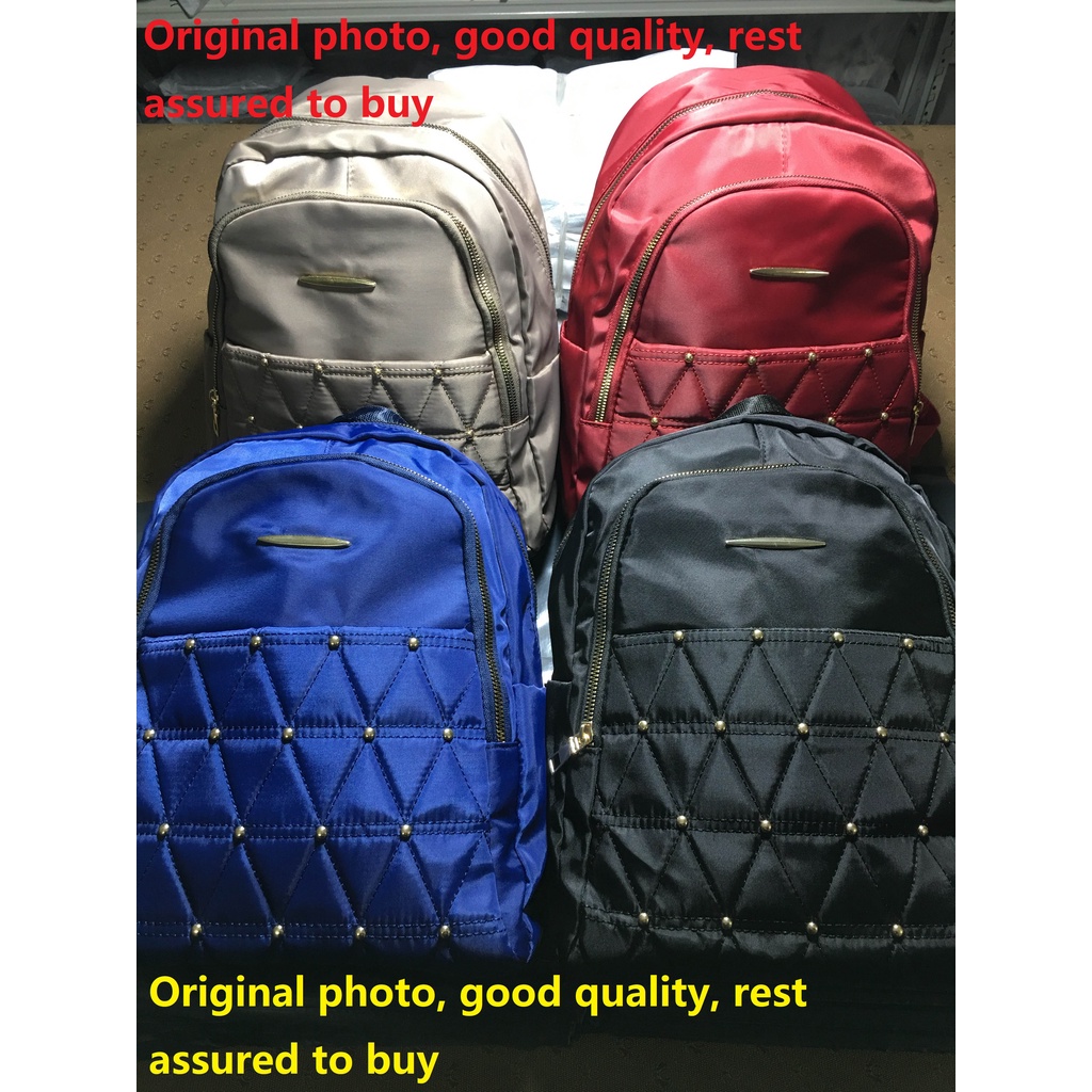 Ransel wanita tas beg belakang perempuan beg galas Nylon Cloth handbag women bag Ransel Women's Bags Ladies Backpack IMPORT FASHION 1300