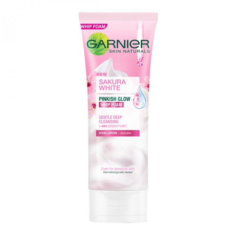 ❤️Glamouroseshop❤️ Garnier Sakura White Whip Foam 100ml