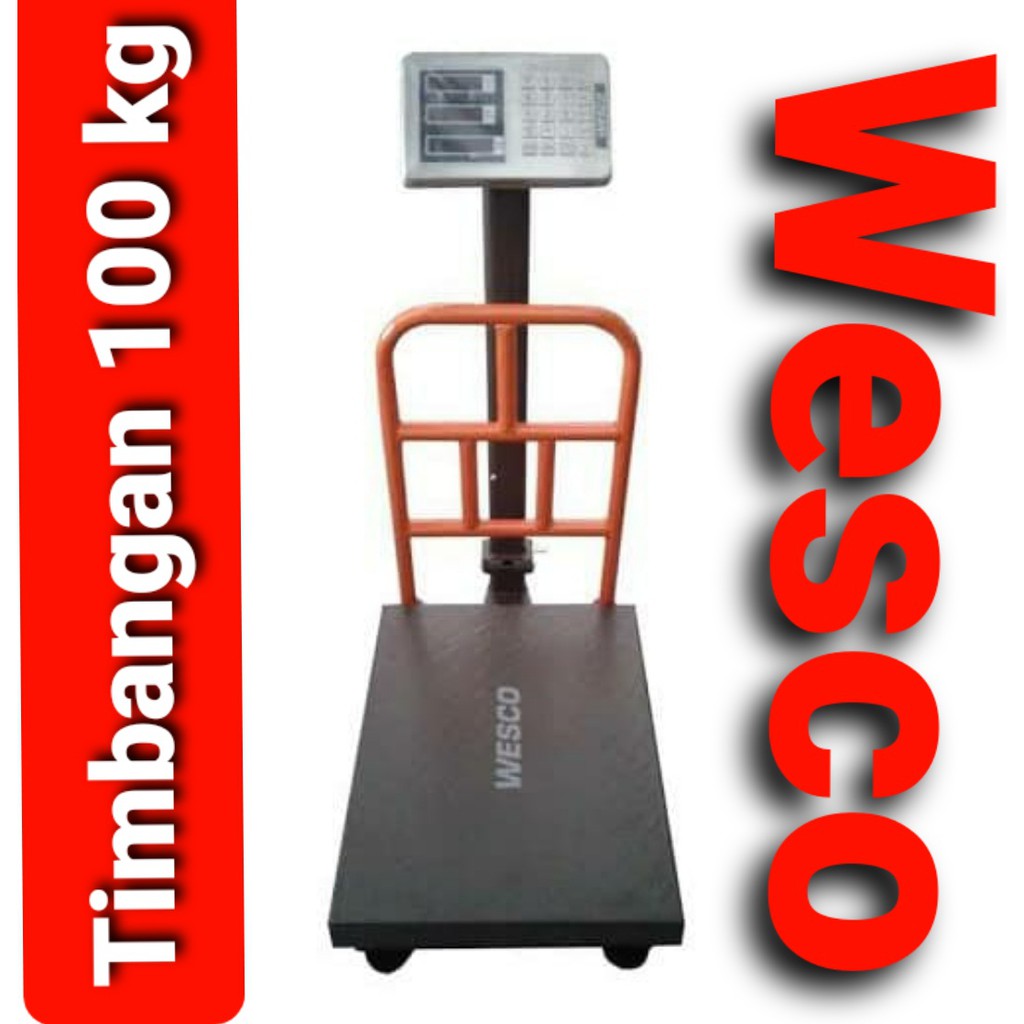 Timbangan Digital Barang / Digital Wesco 100Kg Nankai Tora