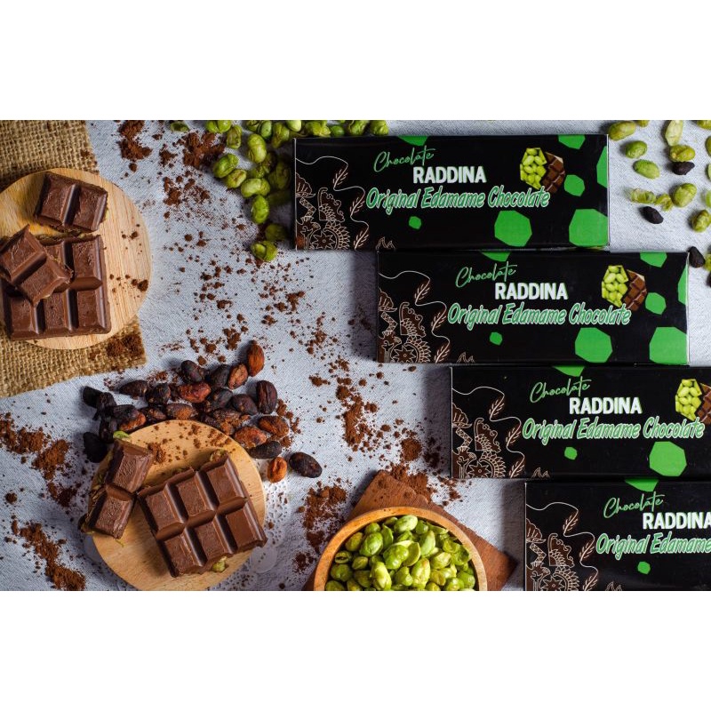 

Raddina|CokelatEdamame|OriginalEdamameChocolate