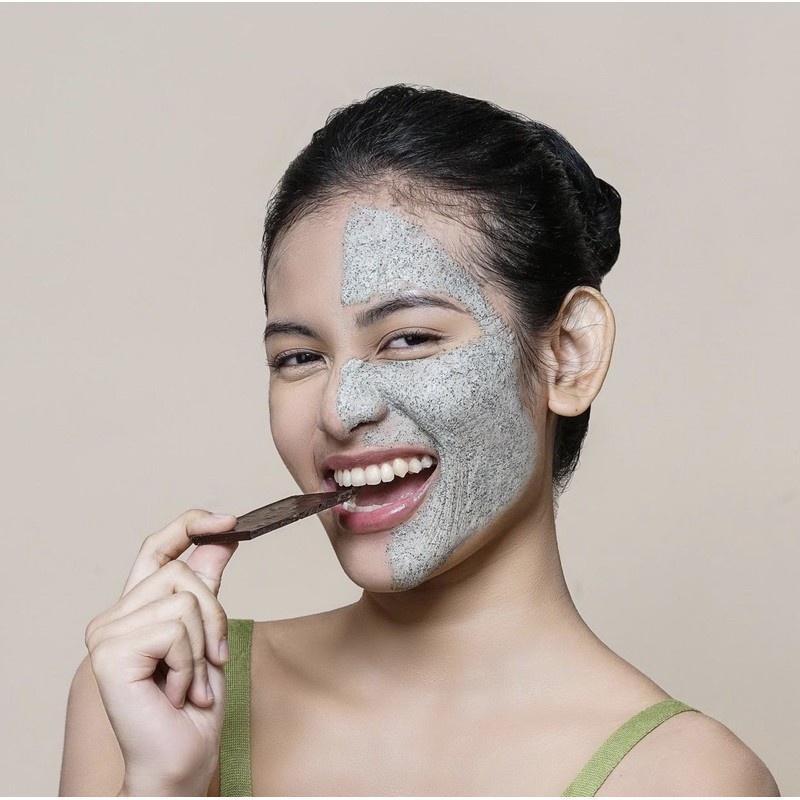 NPURE Chocomint Clay Mask Centella Asiatica 50gr (CICA series) Masker Wajah, Scrub Wajah