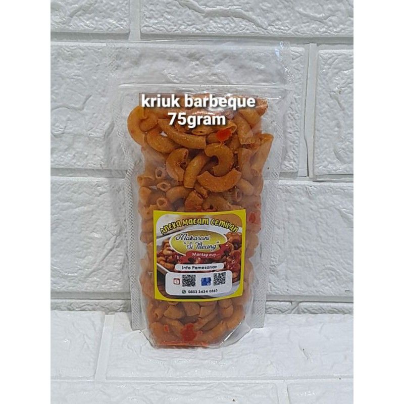 Makaroni kriuk rasa extra pedas daun jeruk 75 gram