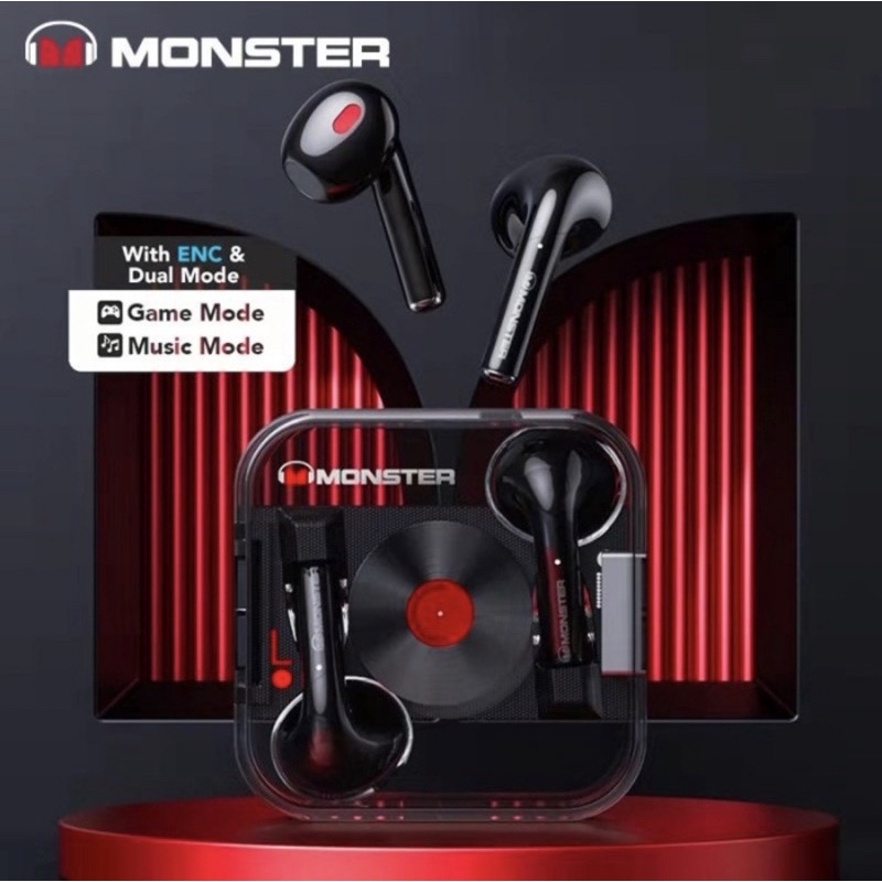 Monster Airmars XKT01 Original TWS Earphone Bluetooth Headset